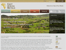 Tablet Screenshot of eastafricametals.com